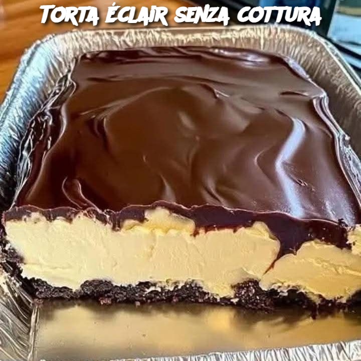 Torta Éclair senza cottura