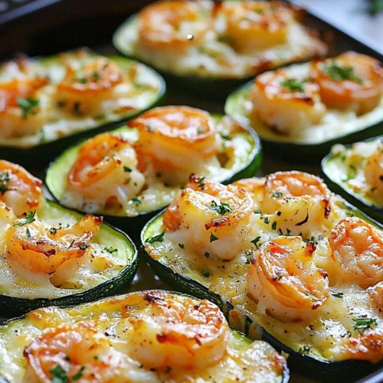 Zucchine ripiene e gratinate con gamberi e aglio: un piatto delizioso, sano e soleggiato! (Ricetta facile e leggera)