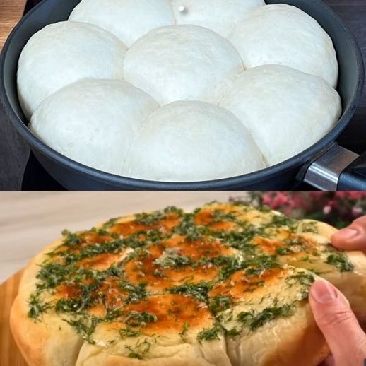 Non compriamo più il pane! Pane senza forno! Incredibilmente delizioso.
