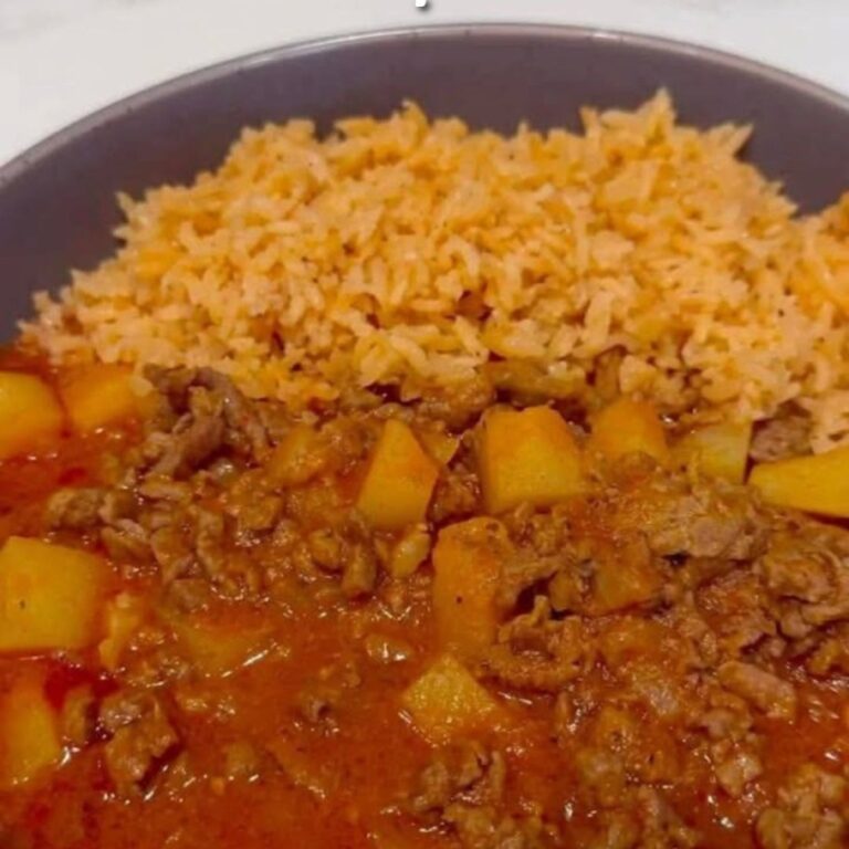 Carne macinata con patate