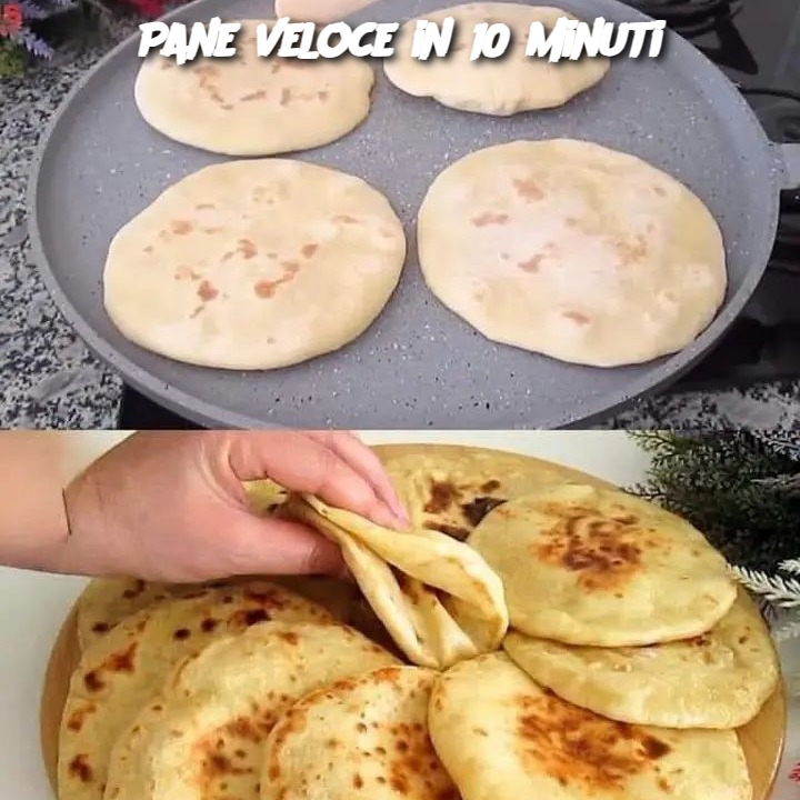 Pane veloce in 10 minuti