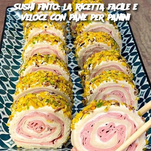 Sushi finto: la ricetta facile e veloce con pane per panini