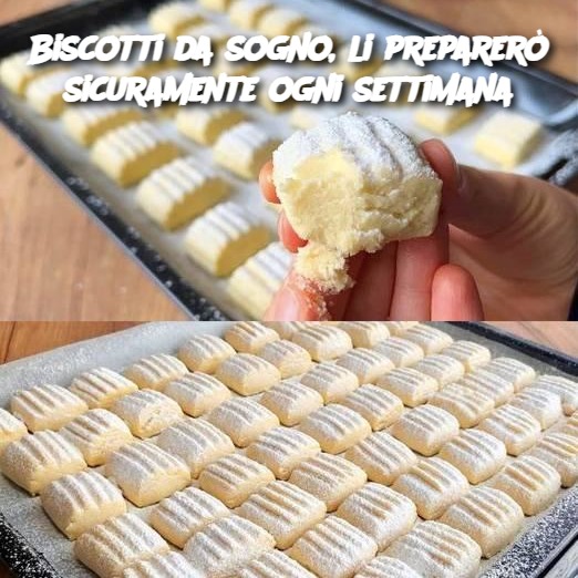 Biscotti da sogno, li preparerò sicuramente ogni settimana