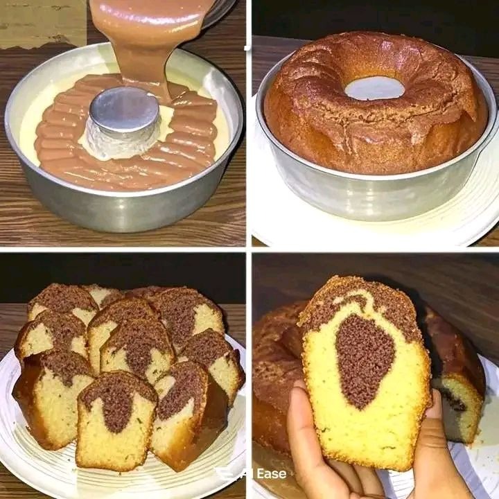 Torta gigante con una sola tazza