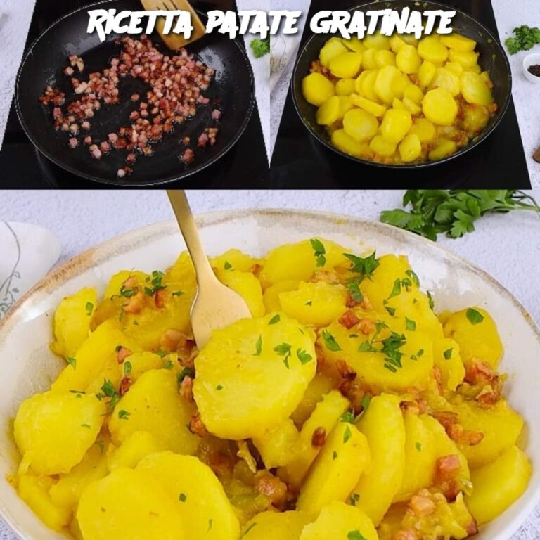 Ricetta patate gratinate