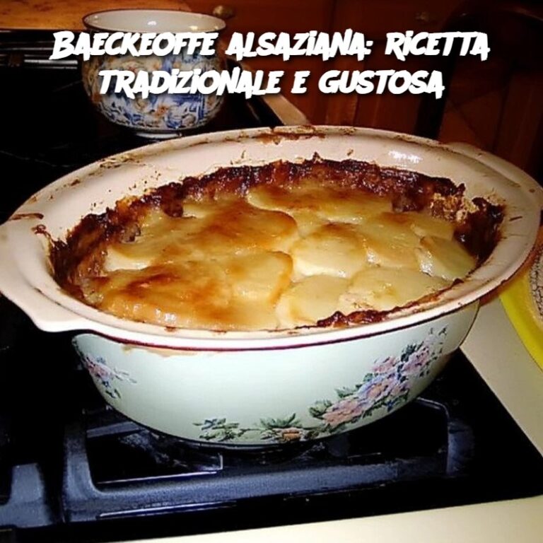 Baeckeoffe alsaziana: ricetta tradizionale e gustosa
