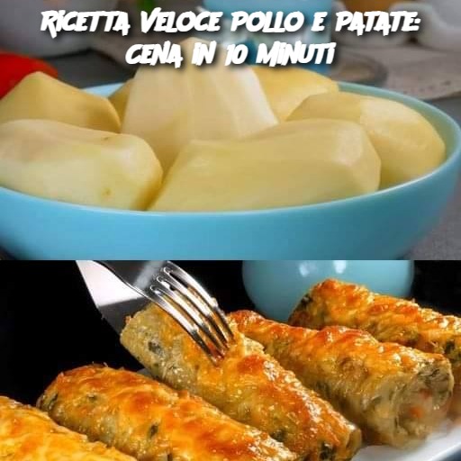 Ricetta Veloce Pollo e Patate: Cena in 10 Minuti