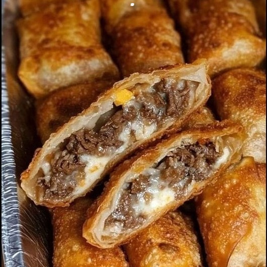 Rotolini di Uova Philly Cheesesteak – Uno Snack Gustoso e Sostanzioso