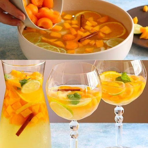 Sangria bianca: la ricetta della variante light da sorseggiare d’estate