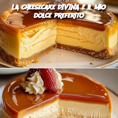 La Cheesecake DIVINA è il mio dolce preferito