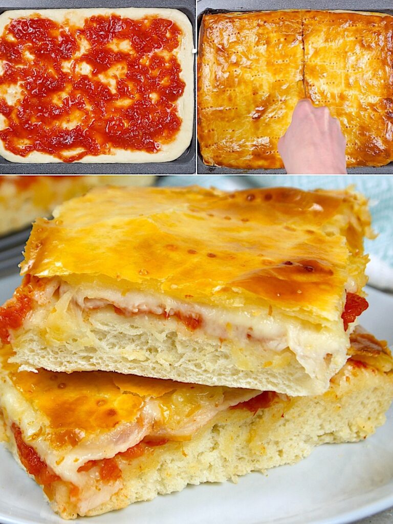 Pizza parrocchiale fatta in casa