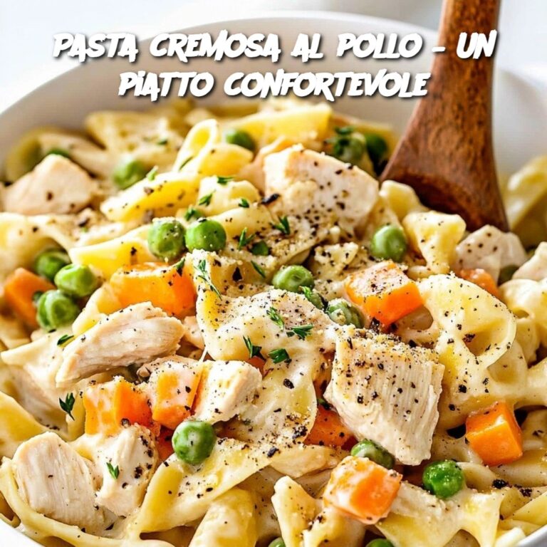 Pasta cremosa al pollo – Un piatto confortevole