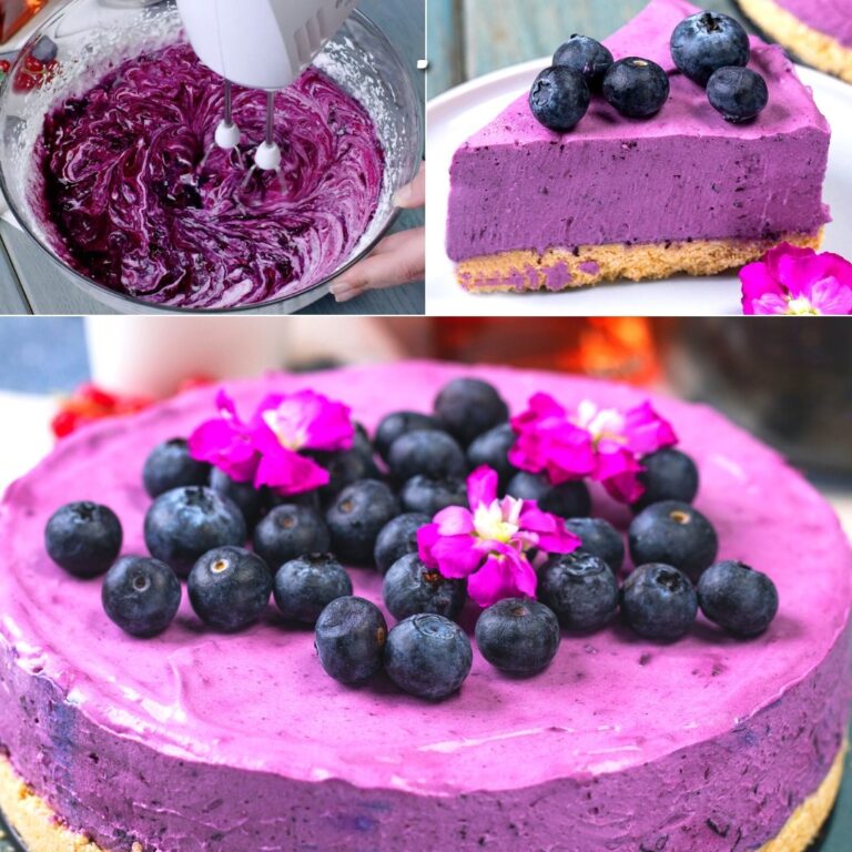 Cheesecake ai mirtilli: fresca e deliziosa, sorprenderà i vostri ospiti