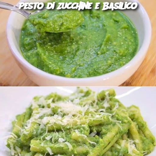 Pesto di Zucchine e Basilico