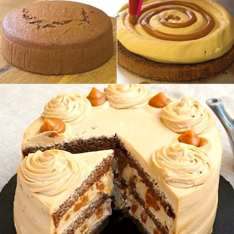 Torta al caffè e caramello: la ricetta per una torta soffice e deliziosa