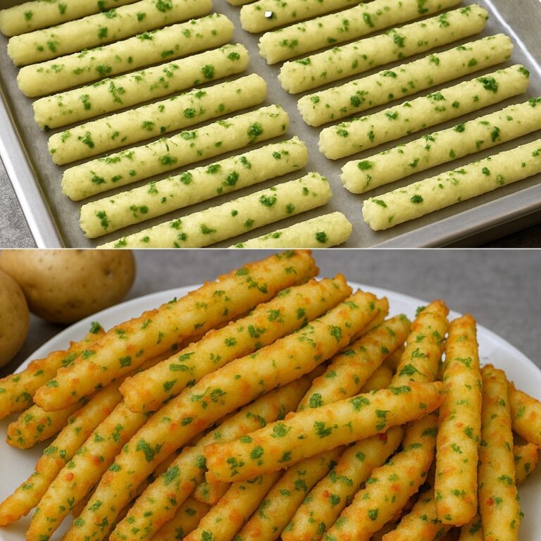 Conservatela, perché questa ricetta vi salverà la giornata. Bastoncini di patate sani e croccanti, senza bisogno di frittura, sempre deliziosi.