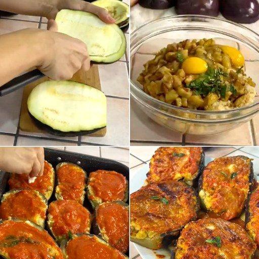 Svuota le melanzane, sbollentale per qualche minuto e poi farcisci. Solo 20 minuti in forno e saranno pronte, la ricetta: