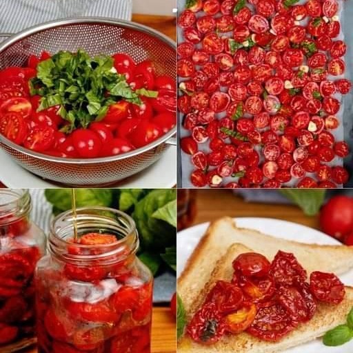 Pomodori canditi: la ricetta dell’aperitivo gourmet