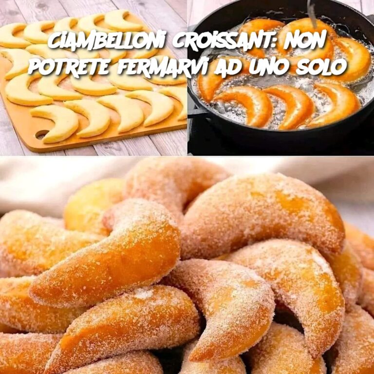 Ciambelloni croissant: non potrete fermarvi ad uno solo