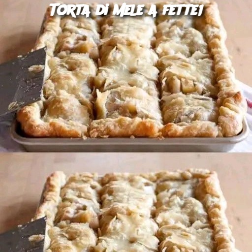 Torta di mele a fette1