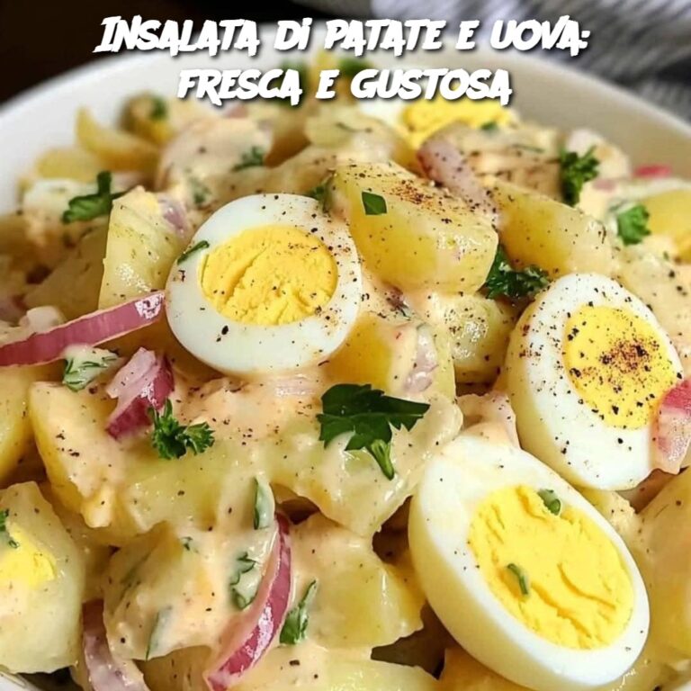 Insalata di patate e uova: fresca e gustosa