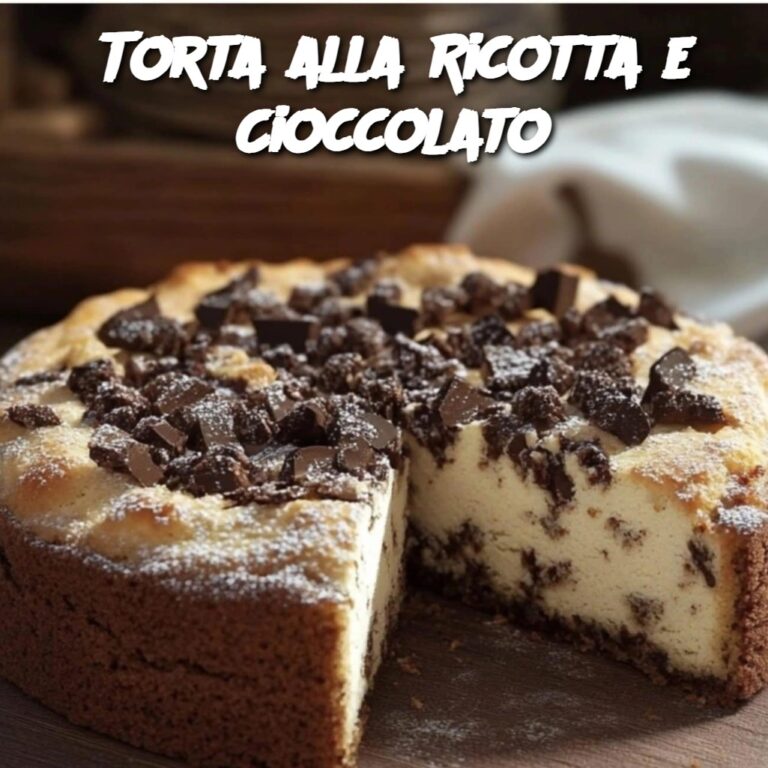 Torta alla Ricotta e Cioccolato