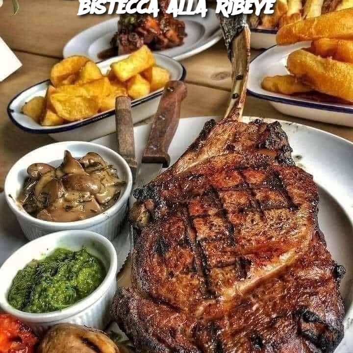Bistecca di ribeye alla griglia