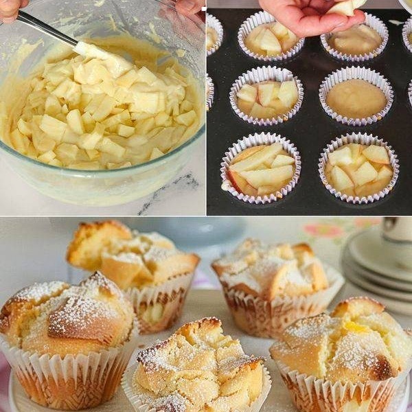 Ricetta Muffin alle Mele