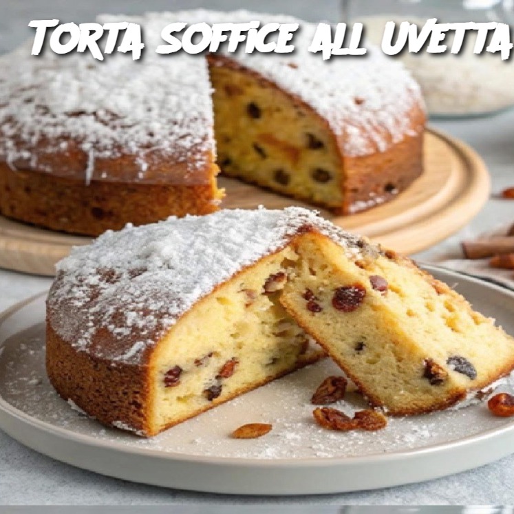 Torta Soffice all Uvetta