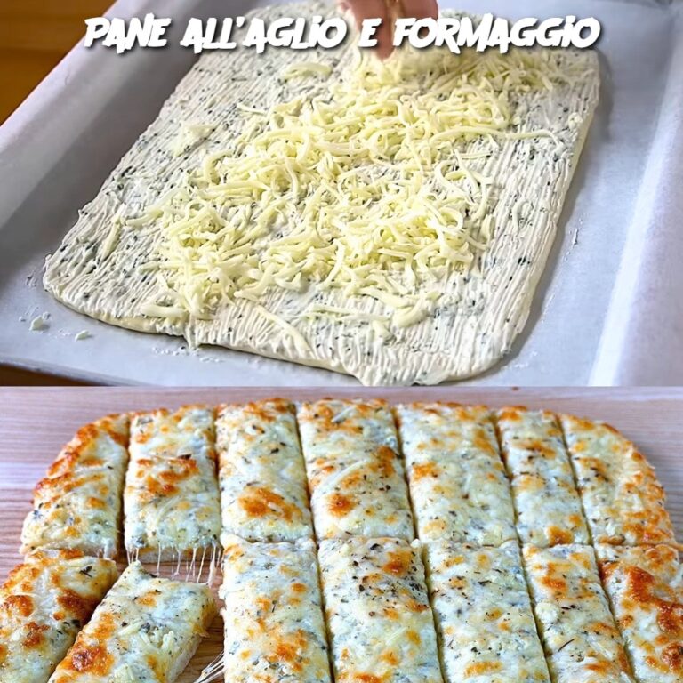 Pane all’aglio e formaggio