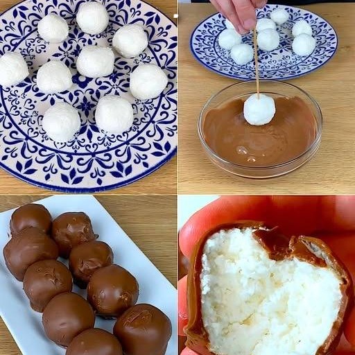 Tartufi allo yogurt greco senza cottura con 3 ingredienti