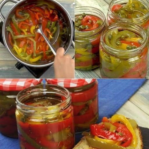 Peperoni sott’olio: la conserva saporita da preparare in casa