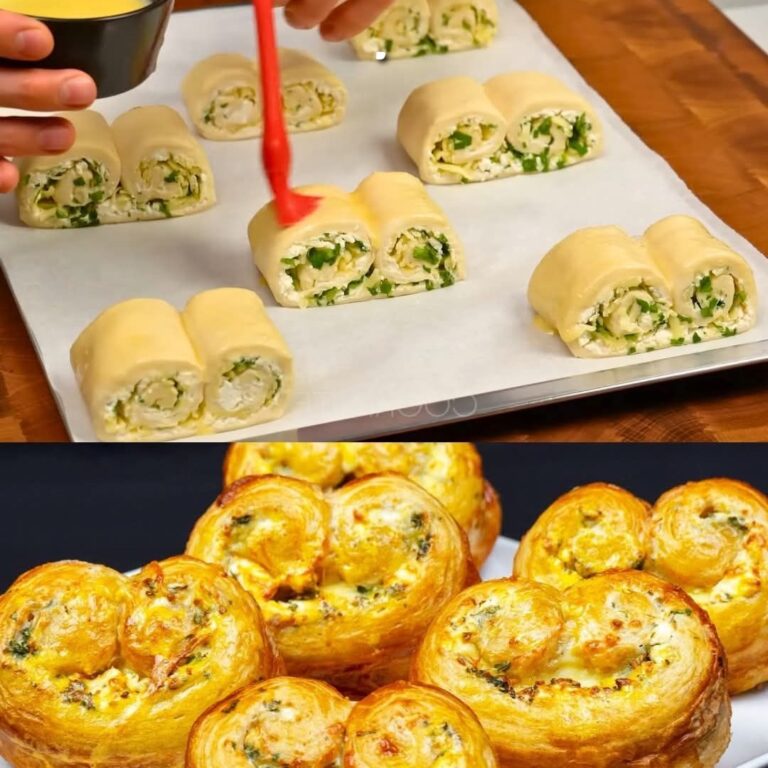 Avete pasta sfoglia e pancetta? Un antipasto delizioso