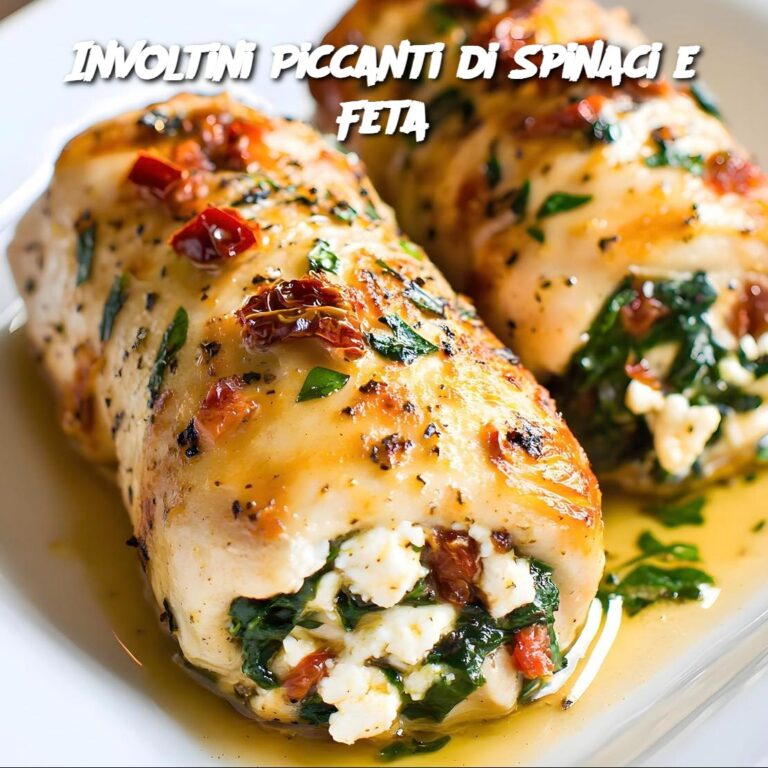 Involtini Piccanti di Spinaci e Feta