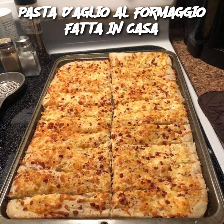 PASTA D’AGLIO AL FORMAGGIO FATTA IN CASA