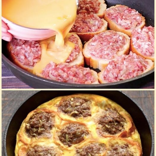 NESSUNO CREDE che cucini senza impasto! Torta di carne veloce per il tè