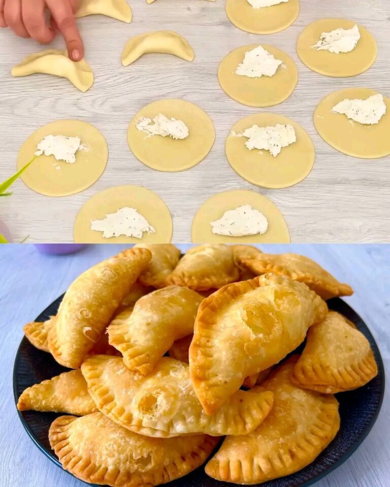 Basta farina e acqua calda per preparare questa deliziosa ricetta!