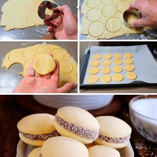 Come preparare l’alfajorcito con l’amido di mais