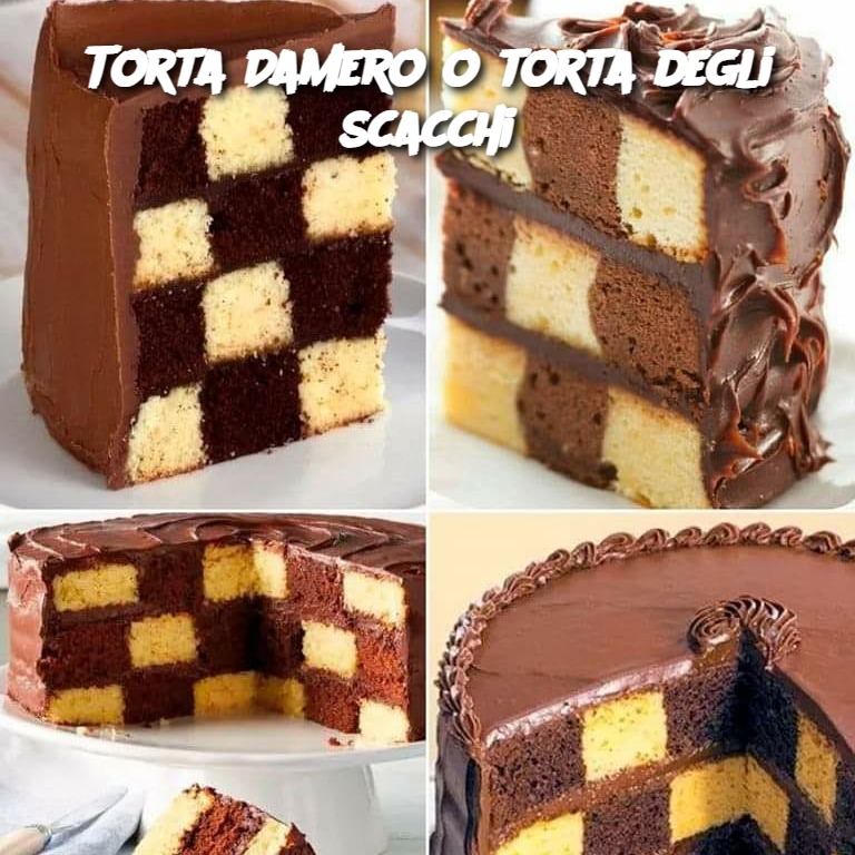 Torta Damero o torta degli scacchi