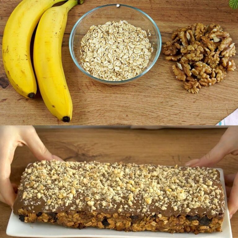 Colazione per i pigri! Fiocchi d’avena, banana e cioccolato! Deliziosa colazione in 5 minuti.