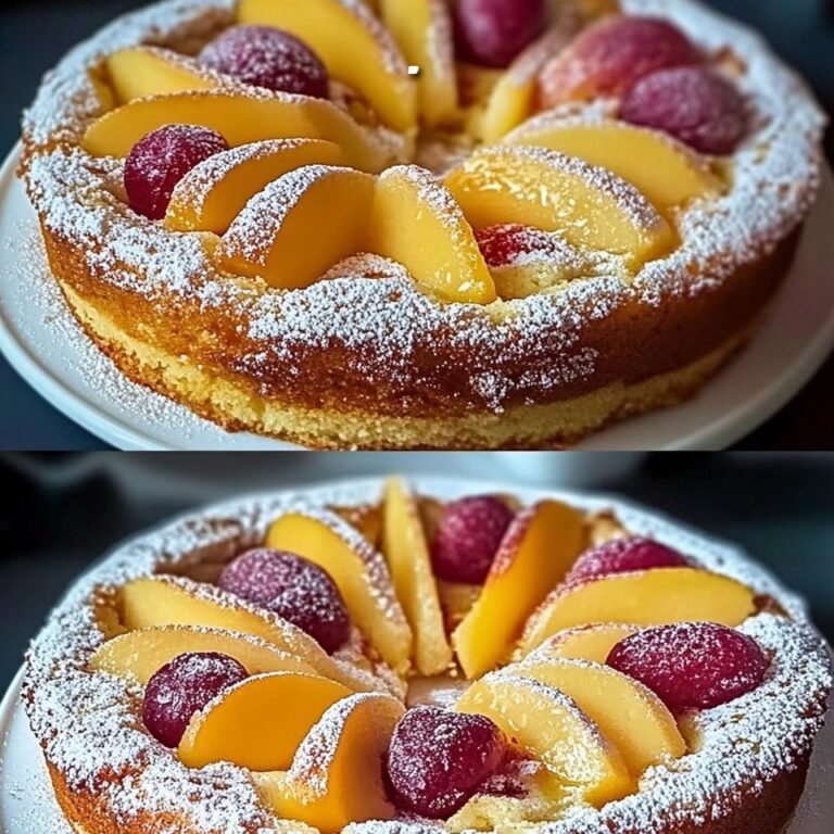 Torta di Mele con Marmellata di Albicocche
