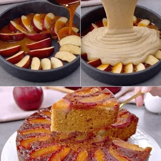 RICETTA TORTA INVERTITA DI MELE