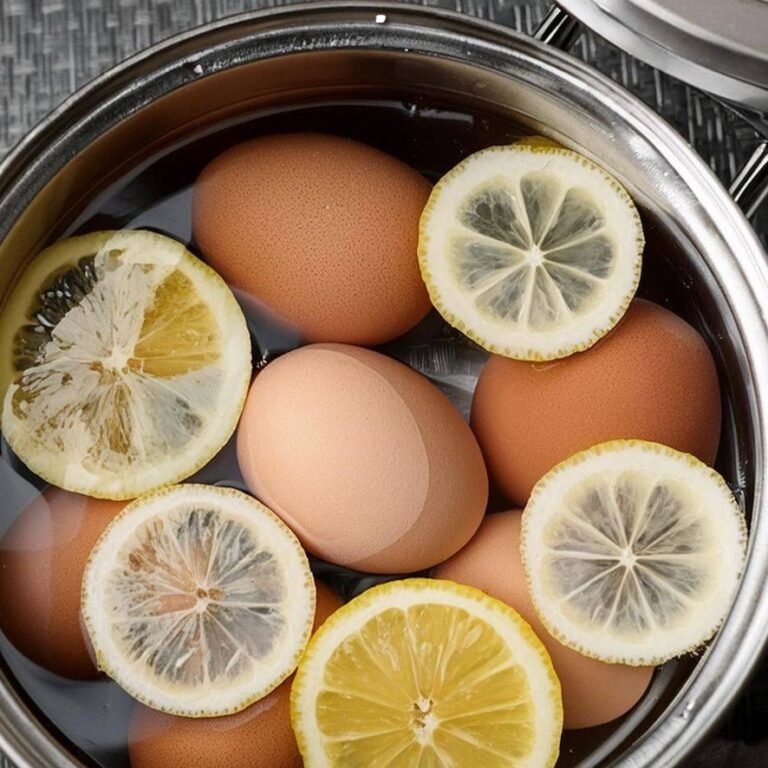 Mia nonna giurava che dovevi aggiungere il succo di limone quando cucinavi le uova. Ecco perché