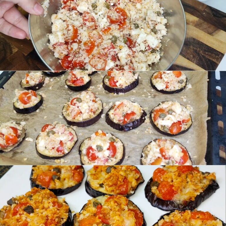 Tartine di melanzane senza frittura: il contorno veloce e squisito