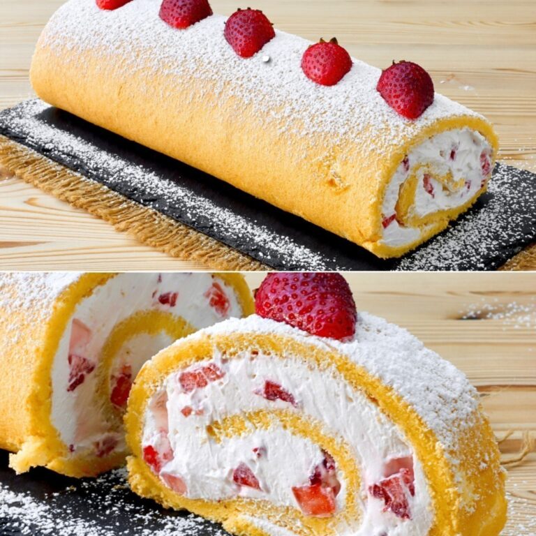 Rotolo alle fragole: la ricetta del dessert fresco e delizioso con farcitura alla panna