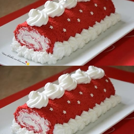 Rotolo Red Velvet: la ricetta del dolce americano in versione rotolo