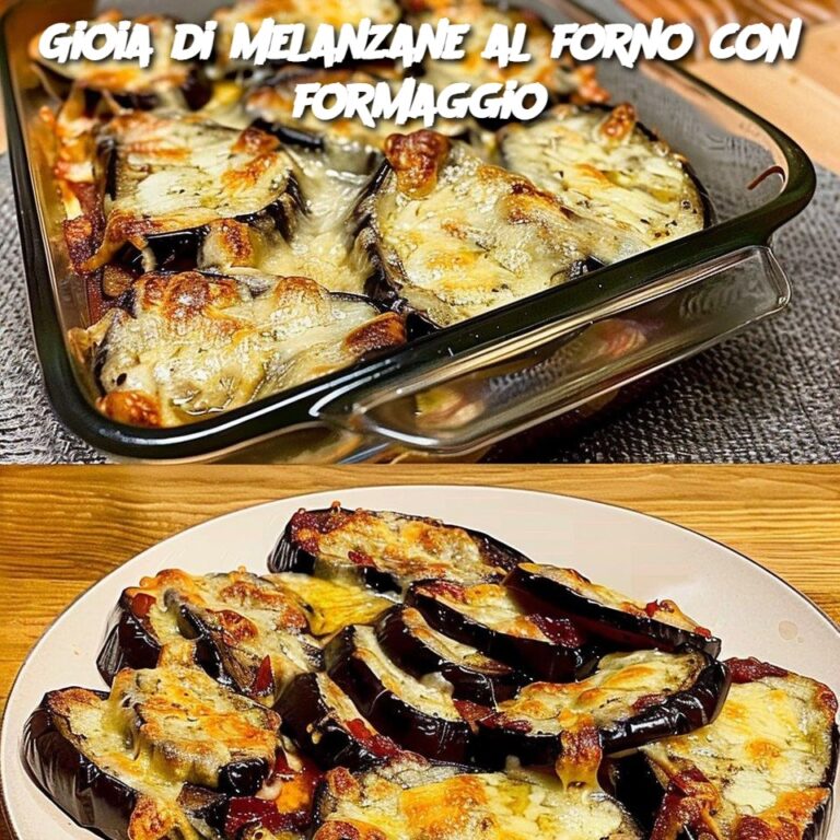 Gioia di melanzane al forno con formaggio