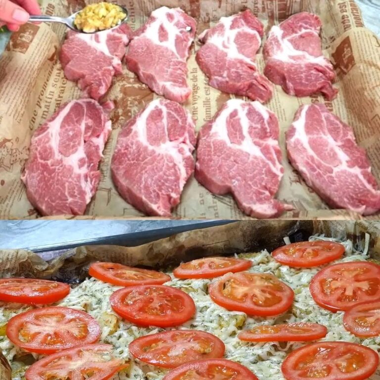 Collo di maiale con patate arrosto: un delizioso pasto in famiglia