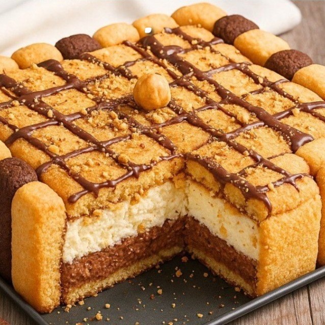 Delizia Estiva Senza Forno: La Magia dei Pavesini in una Torta Cremosa”