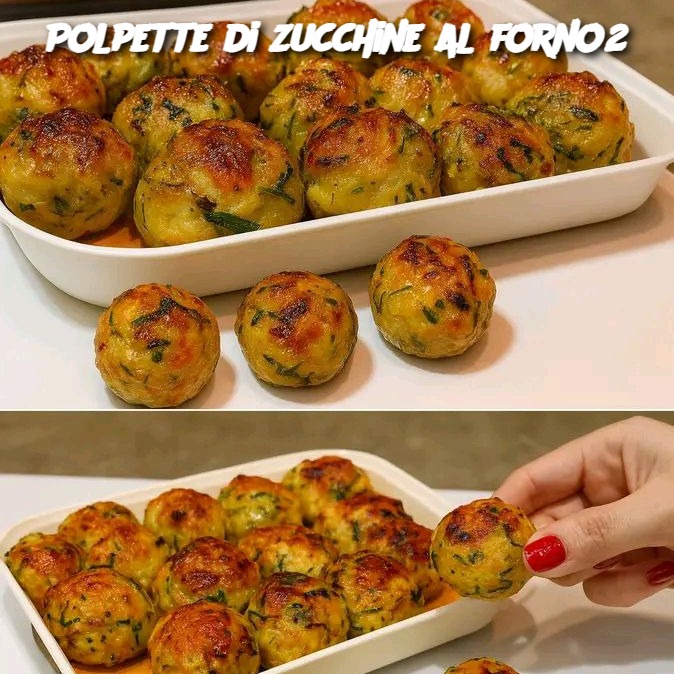 Polpette di zucchine al forno2